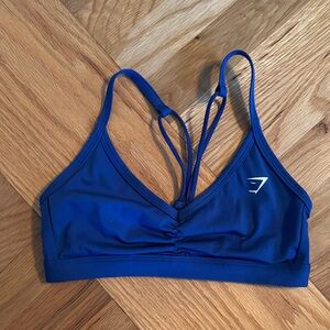 Gymshark Ruched Strappy Sports Bra